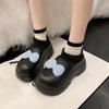 Autumn And Winter Women's Waterproof Rain Boots With Cotton To Keep Warm And Cute Cartoon Bow Ultra-light Waterproof Rain Boots
