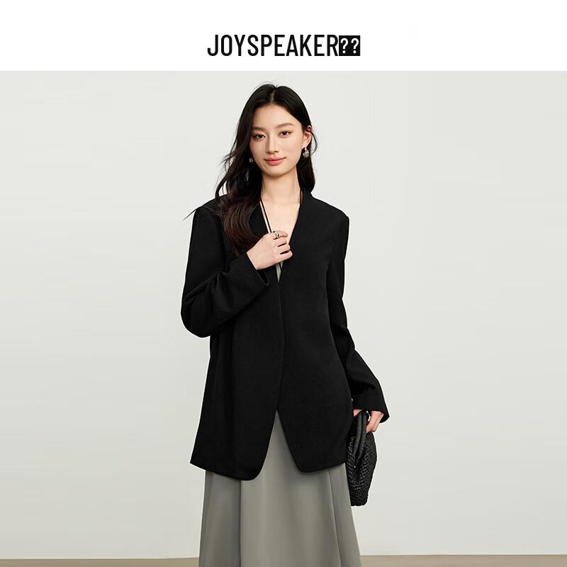 

JOY SPEAKER Women s Spring Casual Loose Blazer Jacket One Size