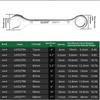 Mini Thin Double Open-End Wrench Stainless Steel Dual-Purpose Wrench 5 To 11 Mm Available Mini Dual-Purpose Wrench Set