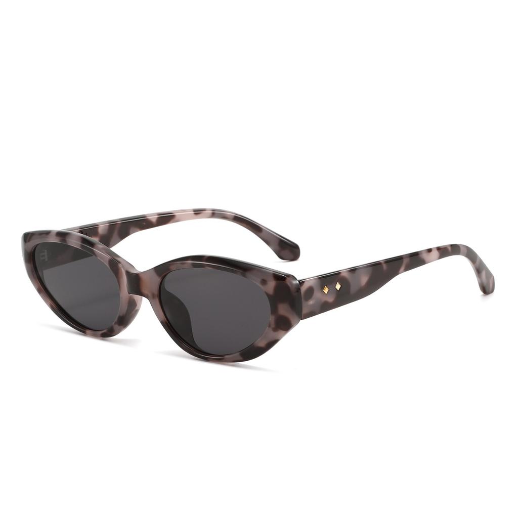 Internet celebrity sunglasses women's retro small frame cat eye sunglasses fashion anti-ultraviolet sunglasses men's tide