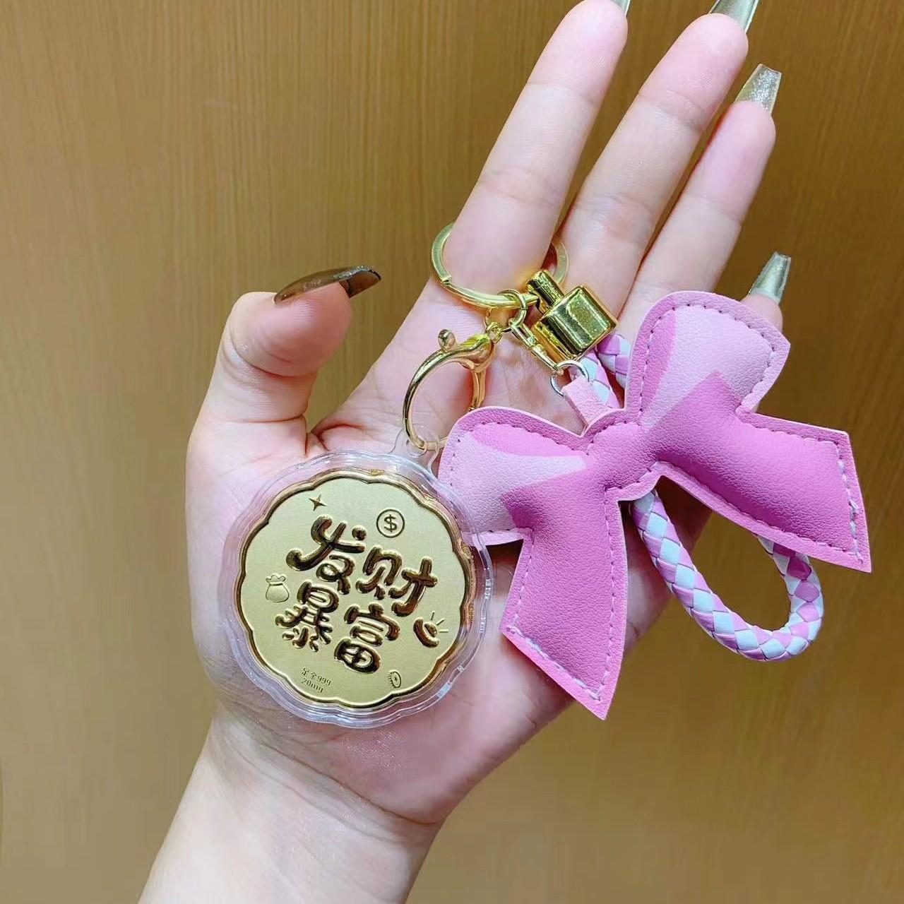 

Кулон-брелок Шуйбэй Золото 999 пробы Процветание - Подарок на удачу к Празднику середины осени