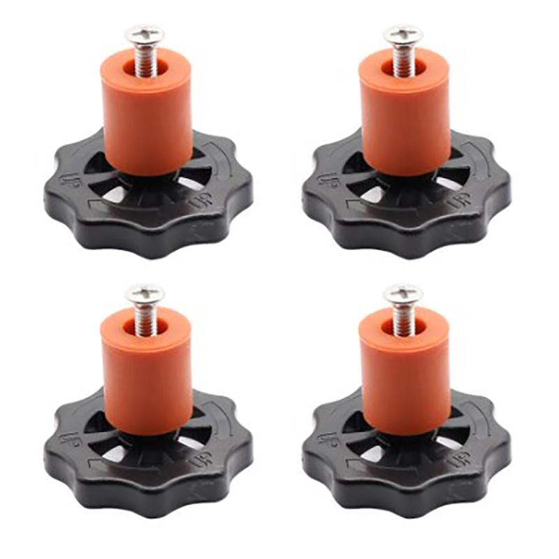 4Pcs 3D Printer Parts High Temperature Silicone Solid Spacer  Bed Leveling Column