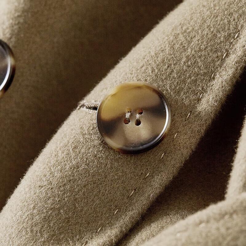 Shangdu Bila Women's 100% Wool Mid-Length Double-Faced Winter Coat