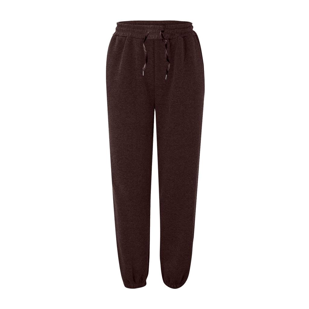 Women's Fashion Color Casual Drawstring Loose Casual Sweat Pants