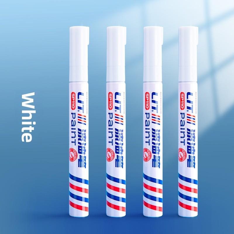 Car Paint pen White paint pen Waterproof oil-proof and non-fading Gold silver oil-based pen for cars 1Pc белый