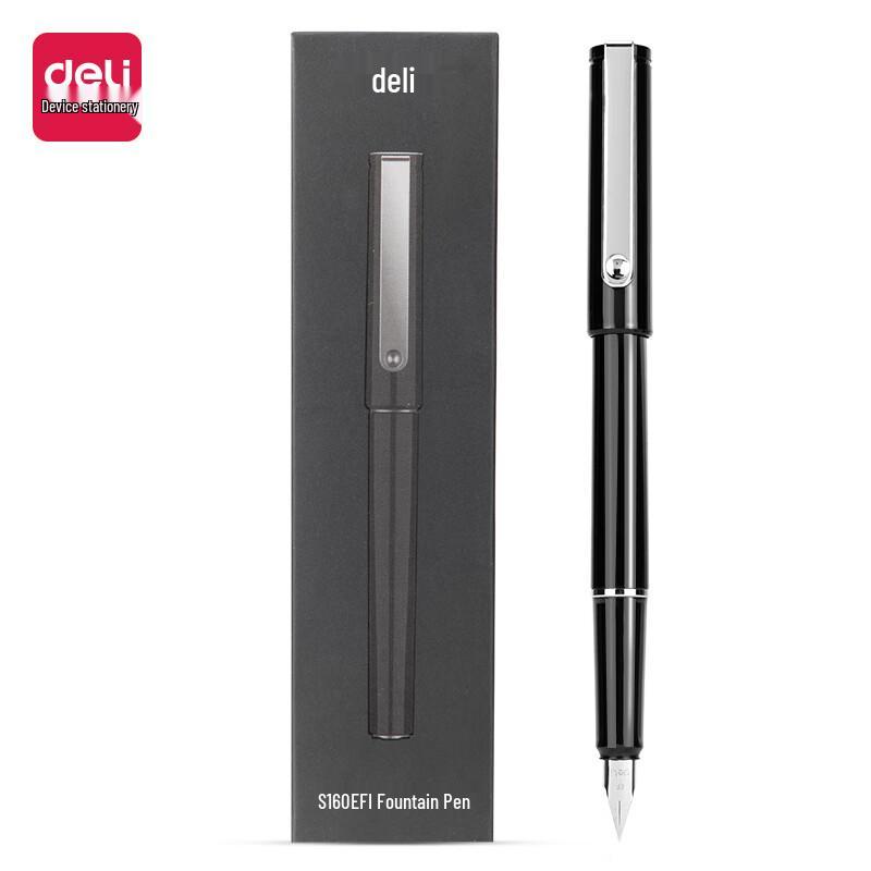 Deli S160EF Fountain Pen чёрный