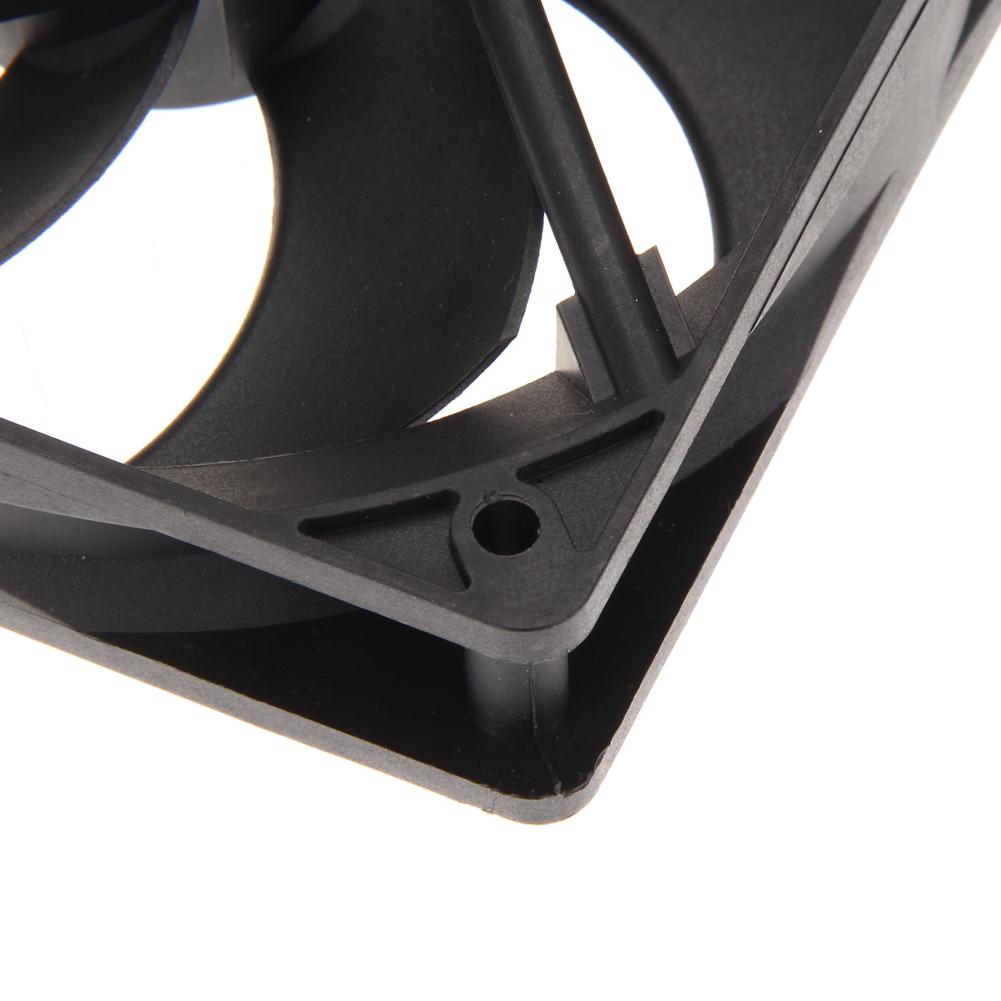 120mm 120x25mm 12V 3Pin DC bürstenlose PC Computer Case Kühler Lüfter DE