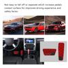 Qiilu Brake Pedal Pads 2pcs Accelerator Brake Pedal Anti Slip Foot Pedal Pad Replacement for Dodge Challenger 2009-2021
