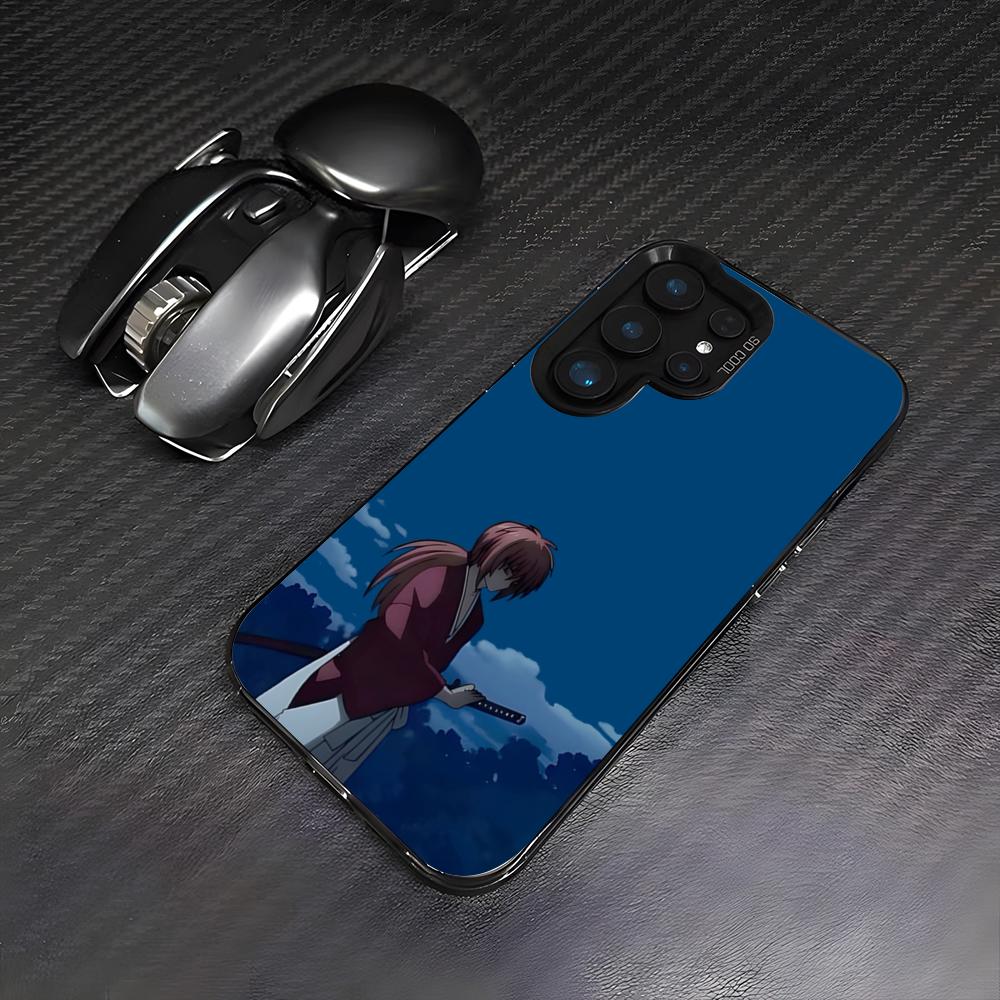Anime R-Rurouni Kenshin Phone Case For Samsung S26 S25 Plus S20 S20 Plus S22 Ultra S23 FE S21 Plus S21 Ultra Colorful Cover