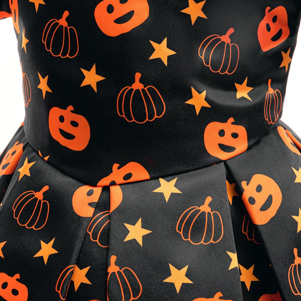 Halloween Dresses Flower Girls Prom Dress Toddler Baptism 1st Birthday Dress Baby Girl Clothes Princess Wedding Party Kids Costume