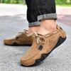Men's Octopus Lace-up Casual Loafers - Large Size, Fashionable, Spring Collection