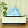 3D Flame Aromatherapy Humidifier for Home, Bedroom & Office - Quiet, Essential Oil Compatible, Desktop Air Atmosphere Enhancer