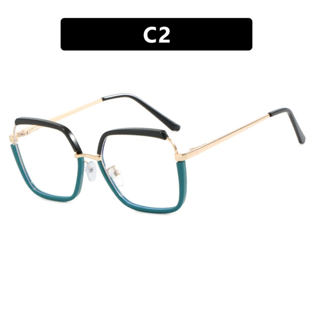 Square Glasses Frame Comfortable Computer Optical Eyewear Unisex Anti Blue Light Glasses Fashion Large Frame Eyewear For Travel