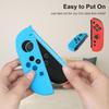 For Switch 2 Joycon Controller Handgrip Soft Silicone Case Full Protective Skin Cover Compatible Nintendo Switch 2 Joy Con