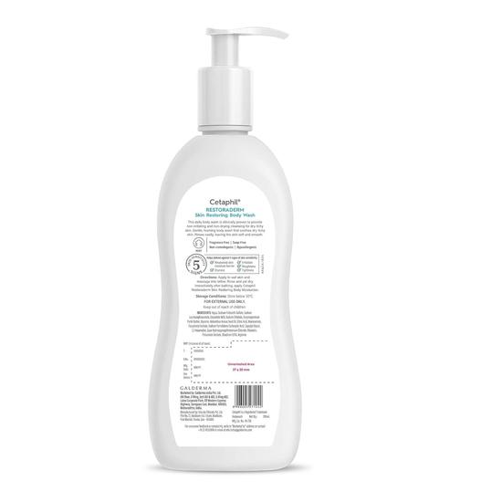Cetaphil Restoraderm Skin Restoring Body Wash, 295 Ml