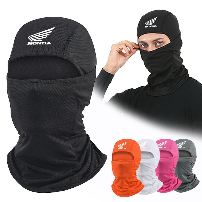 Motorcycle For For Honda CBR Emblem Outdoor Sun Protection Neck Cover Scarf Cycling Riding Mask Dustproof Sports Quick Drying