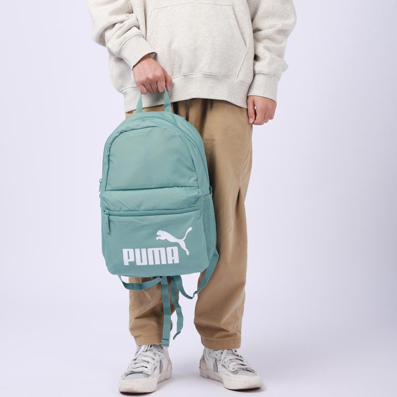 New PUMA Fabric Backpack Regular Unisex Ore Blue 075487-76