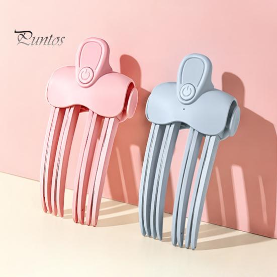 Fast Heating Hair Tool Heated Volumizing Root Lift Clip, 2 Temperature Adjustable Fine Flat Salon Styling Clip Comb, Electric for Men Women Cordless