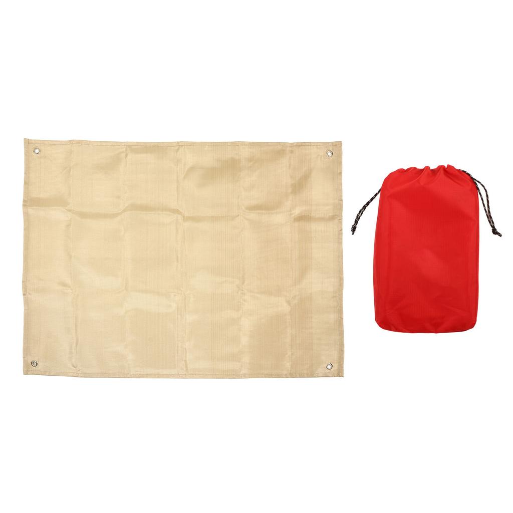 Camping Fireproof Cloth Fiberglass Prevents Scald Flame Retardant Insulation Mat for Outdoor Camping Picnic BBQ