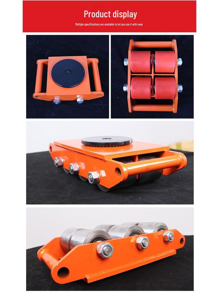 360° Rotating Tank Car Pallet Jack & Heavy Lifting Tool