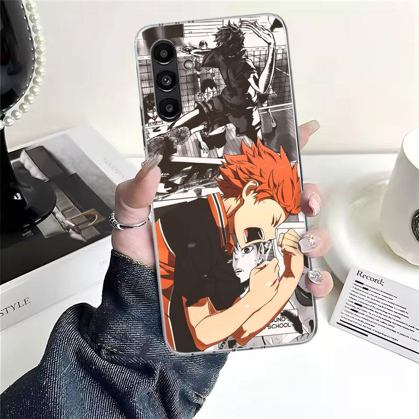 Haikyuu Oya Volleyball Anime Phone Case For Samsung Galaxy A13 A14 A15 A16 A17 A53 A54 A55 A56 A57 A33 A34 A35 A36 A37 A23 A24 A