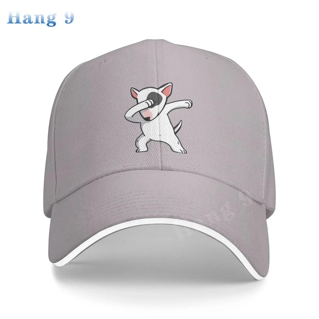English Bull Terrier Baseball Caps Funny Unisex Soft Casquette Cap Fashion Denim Hat Vintage Adjustable Black