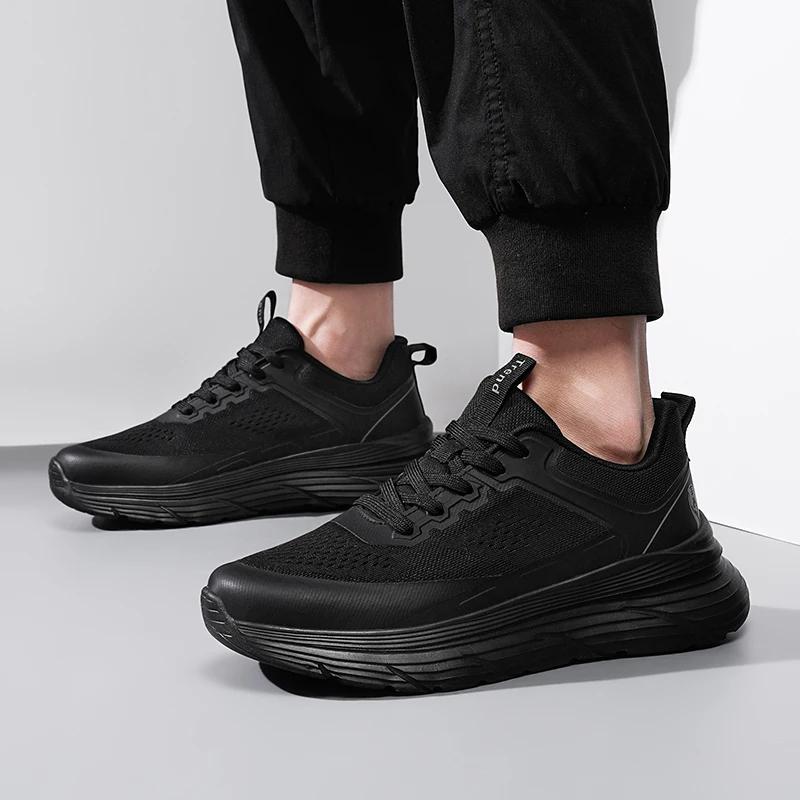 Мода 2024 Мужские повседневные кроссовки Нескользящая профессиональная мужская обувь — фото 7