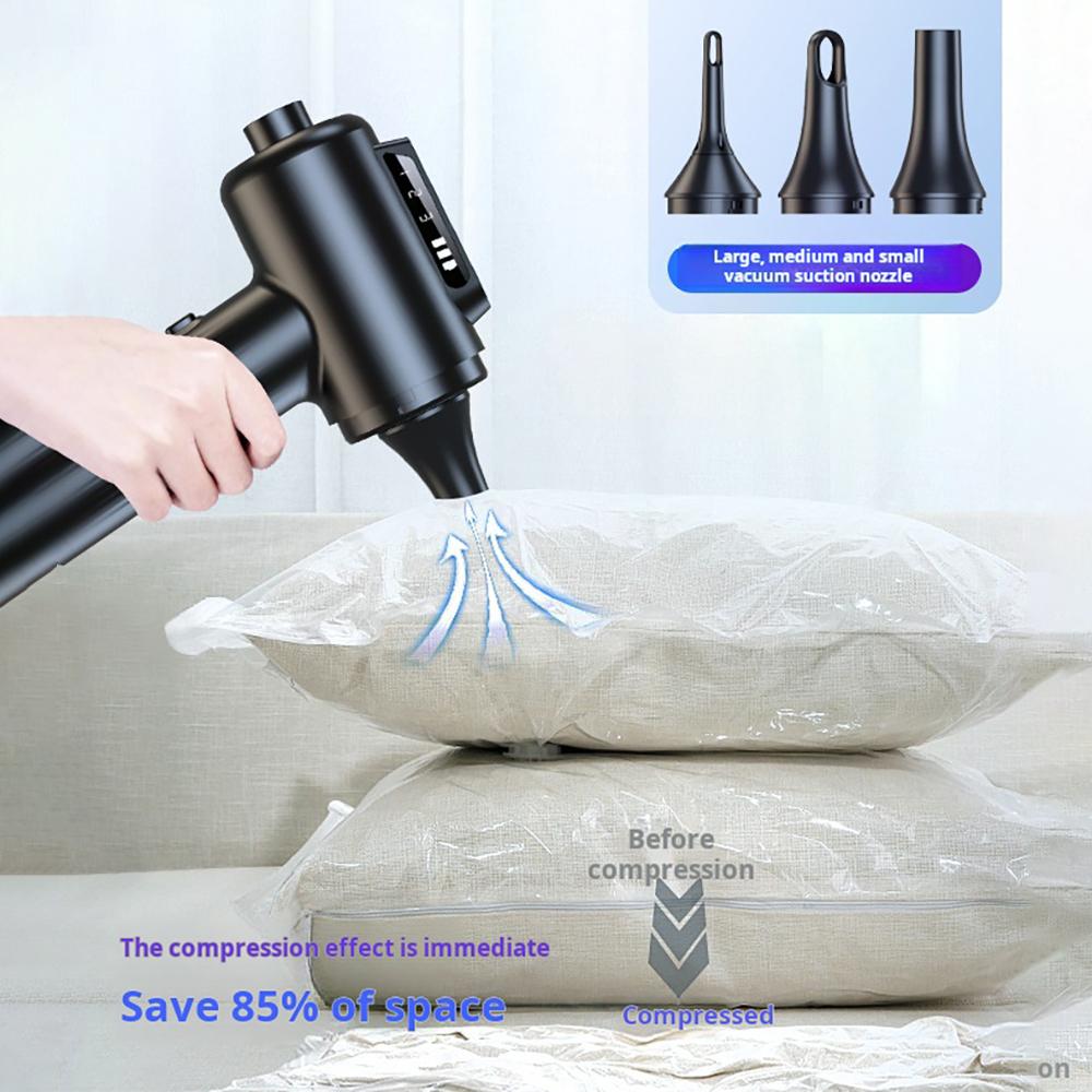 16000Pa Powerful Wireless Vacuum Cleaner 130W Pump High Powerful Wet Dry Dual Use Portable Large Suction Handheld Vacuum Cleaner
