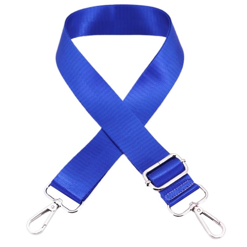 

Adjustable Shoulder Strap Canvas Replacement Belt 3.5cmWide Bag Strap Solid Color Crossbody Bag Bag Replacement Belt синій