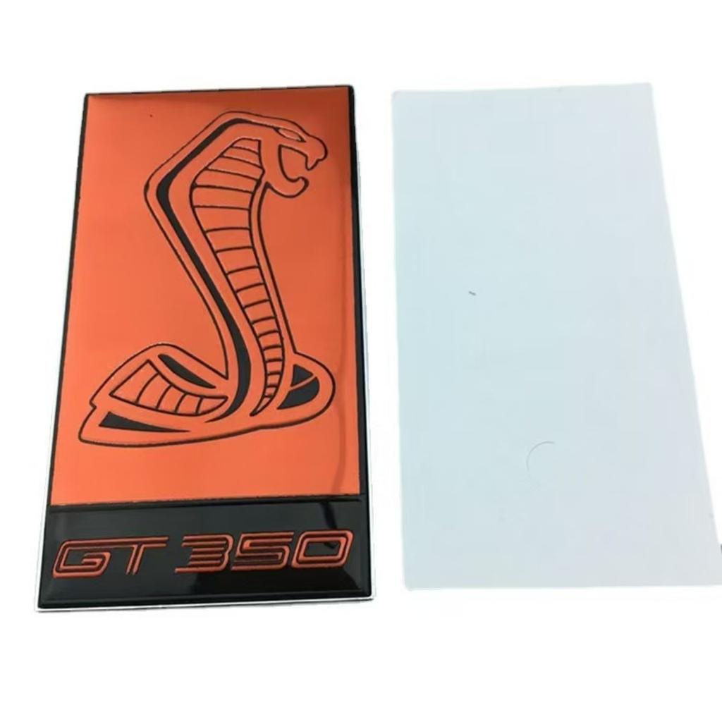 3D Metal Snake Cobra logo Car Front Grille Badge Side Fender Rear Trunk Emblem Stickers Auto Styling Accessories
