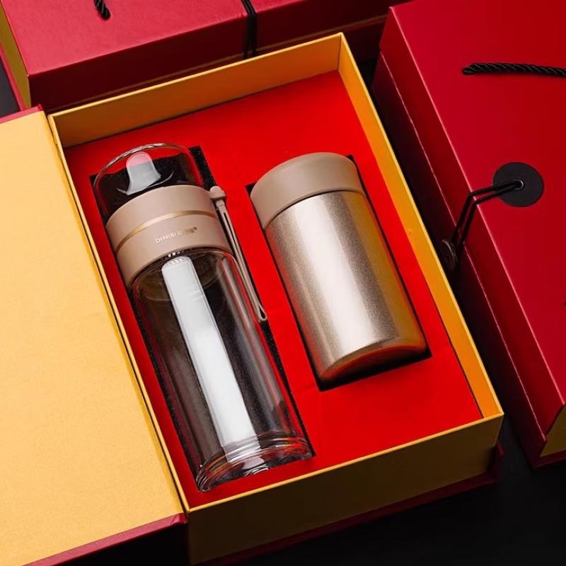Shangqi Premium Portable Tea Infuser Glass Thermos