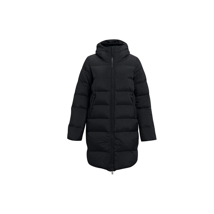(WMNS) Under Armour ColdGear Infrared Long Down Jacket Black Women s 1364899-001 M