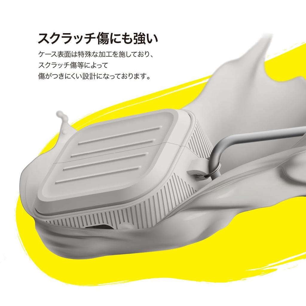 Compatible with Galaxy Buds3 Galaxy Buds3 Pro Case Shockproof Silicone Drop Prevention with Carabiner Cover Simple Design Silicone Case with Galaxy