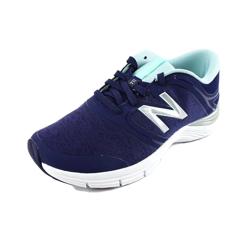 New Balance 711 V2 Heathered Lightweight Breathable Low-Top Cross-Training Shoes Women sneaker Blue WX711HN2