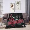 Danhausen Very Nice Very Evil Blanket Flannel Autumn/Winter   Lightweight Throw Blankets for Home Outdoor Bedding Throws