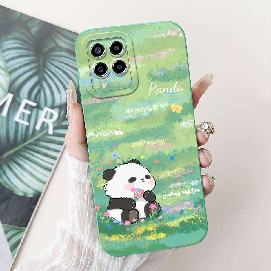 For Samsung Galaxy A12 Case SM-A125F Fashion Candy Painted Cover Full Protection Phone Case For Samsung A12 F 12 Galaxy M12 Bags