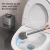 Universal Silicone Toilet Brush Head for Effective Bathroom Cleaning