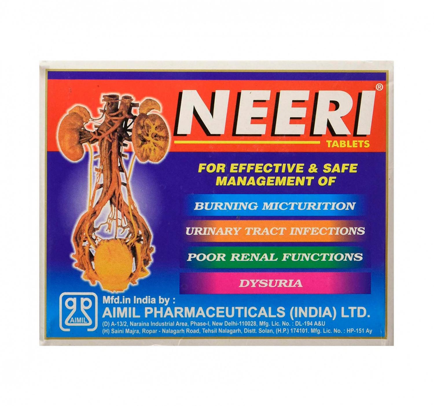 

Нірі (30 таб), Neeri, AIMIL