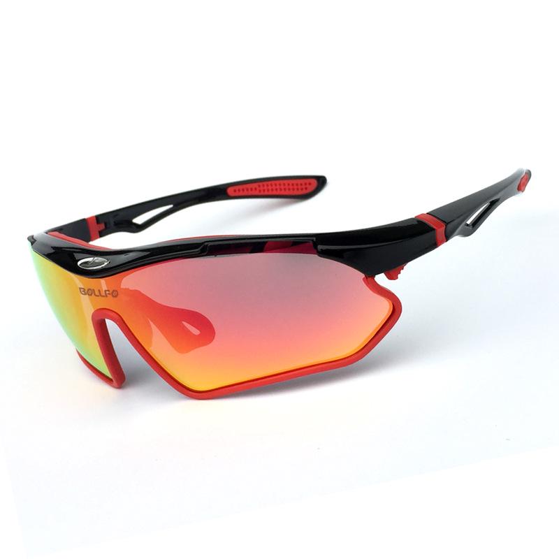 New Stock Riding Glasses+BOLLFO Mountain Bike Goggles+men's And Women's Sunglasses Sports Glasses