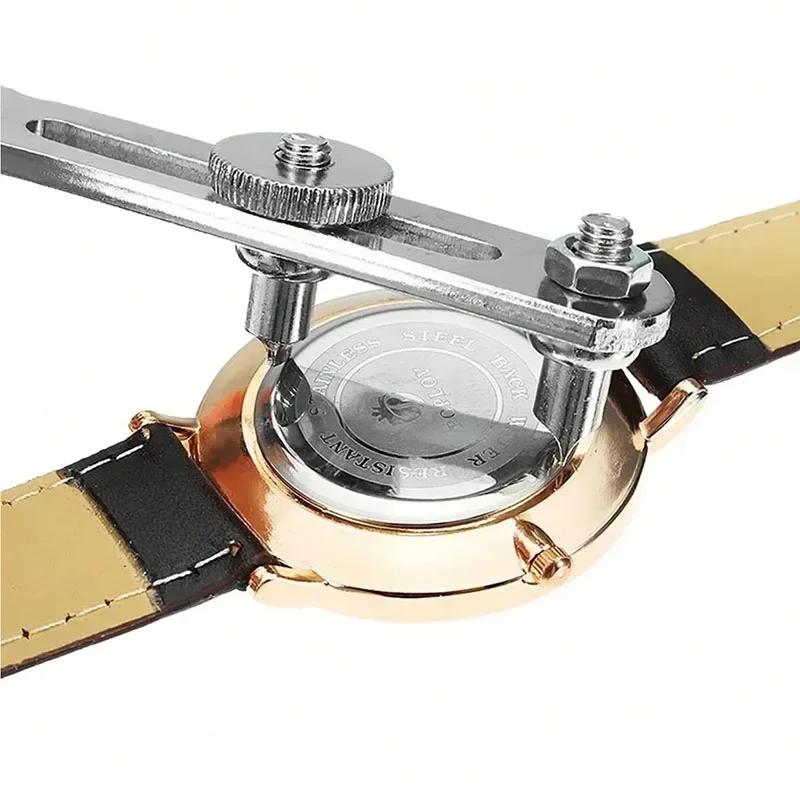 Saat Arka Kapağı Açıcı 50mm Ayarlanabilir Çap Arka Kapak Presle Kapatıcı Sökücü Tamir Sökme Aletleri Saatçi Aleti Saatleri Açma