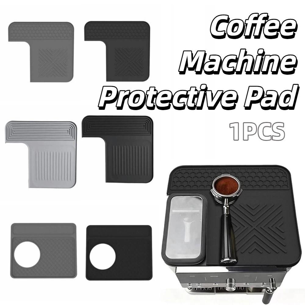 Waterproof Coffee Machine Top Cover Food Grade Silicone Powder Pressing Tool Pad  Coffee Making