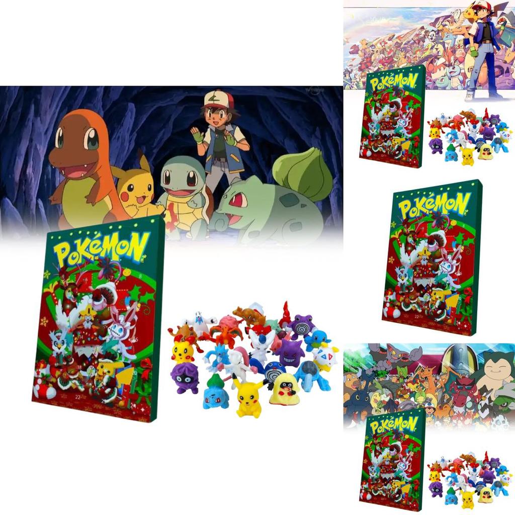 Pokemon Feiertags-Adventskalender Mit Interaktiven Spielzeugen Für Familienspaß