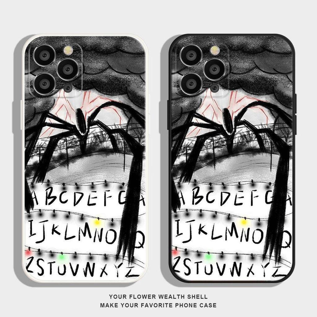 Husă Scrisoare Păianjen: Compatibil cu Apple iPhone 17PRO, 16Plus, 15, 14, 13 - Design Creativ Carcasă Moale