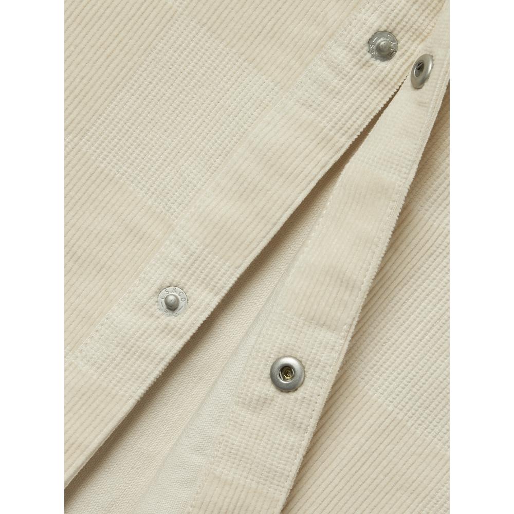 Levis Denim Wanderer Series FW24 Plaid Color Block Flannel Lined Long Sleeve Shirt Men Shirts Beige 0029Z-0000