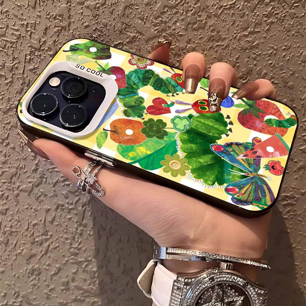 The Very Hungry Caterpillar Phone Case For IPhone 17 16 15 14 13 12 11 Pro Max Plus Pro Colorful Shell