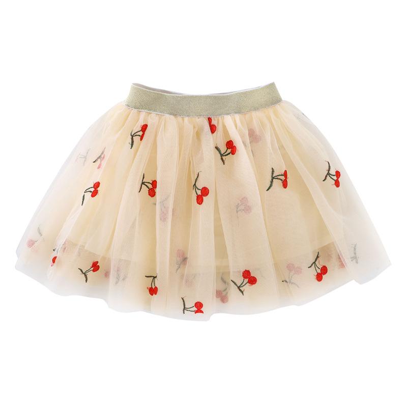 LL STUDIO Girls Cute Princess Embroidery Bubble-skirt Dress LL STUDIO Girls Cute Princess Embroidery Bubble-skirt Dress