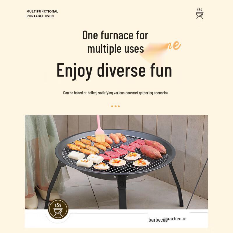 Multi-functional Outdoor Camping & Indoor Heating Wood Stove