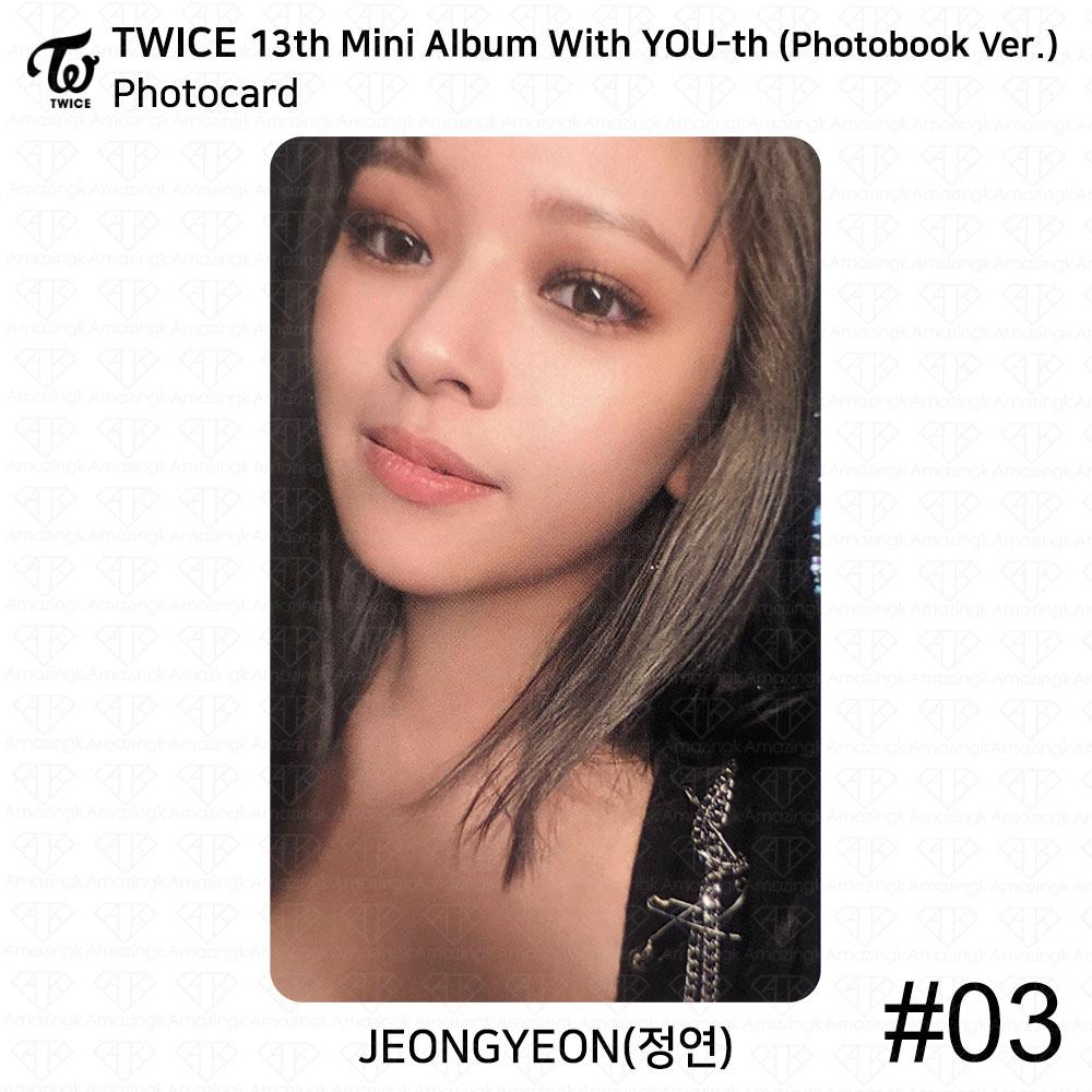 Twice 13. Mini-Album mit YOU-th Youth Photocard Poster Film Sticker Jeongyeon KPOP K-POP