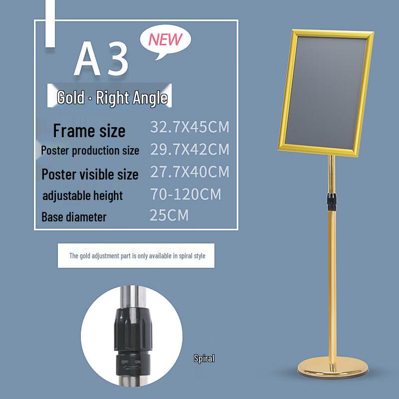 A3 Aluminum Alloy Display Stand A3