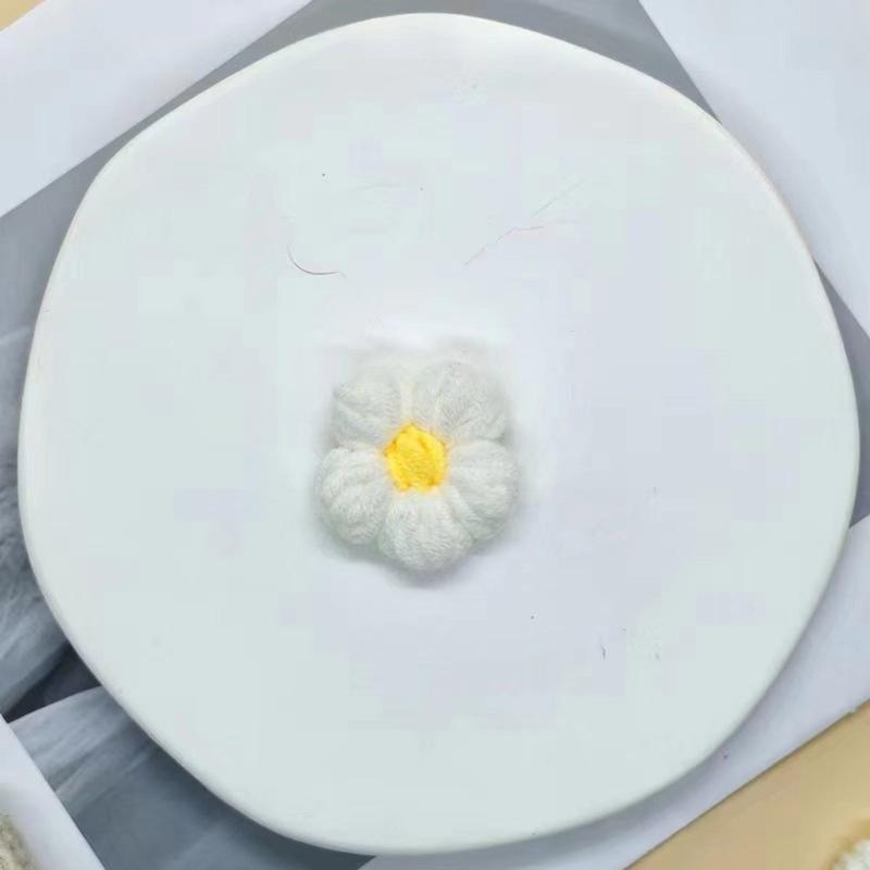 Fashionable Handmade Keychain Accessory Wool Crochted Fruit Pendant Accessories Stylish Women Girls Bag Decoration